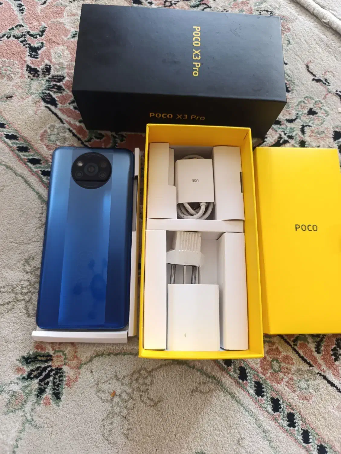 پوکو ایکس ۳  پرو  رام ۶  گیگ ۱۲۸ عروسک  نوی نو|موبایل|کاشان, عربها|دیوار