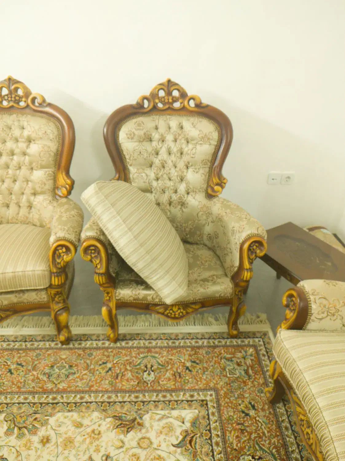 مبل استیل/ سلطنتی|مبلمان خانگی و میز عسلی|مشهد, امام خمینی|دیوار