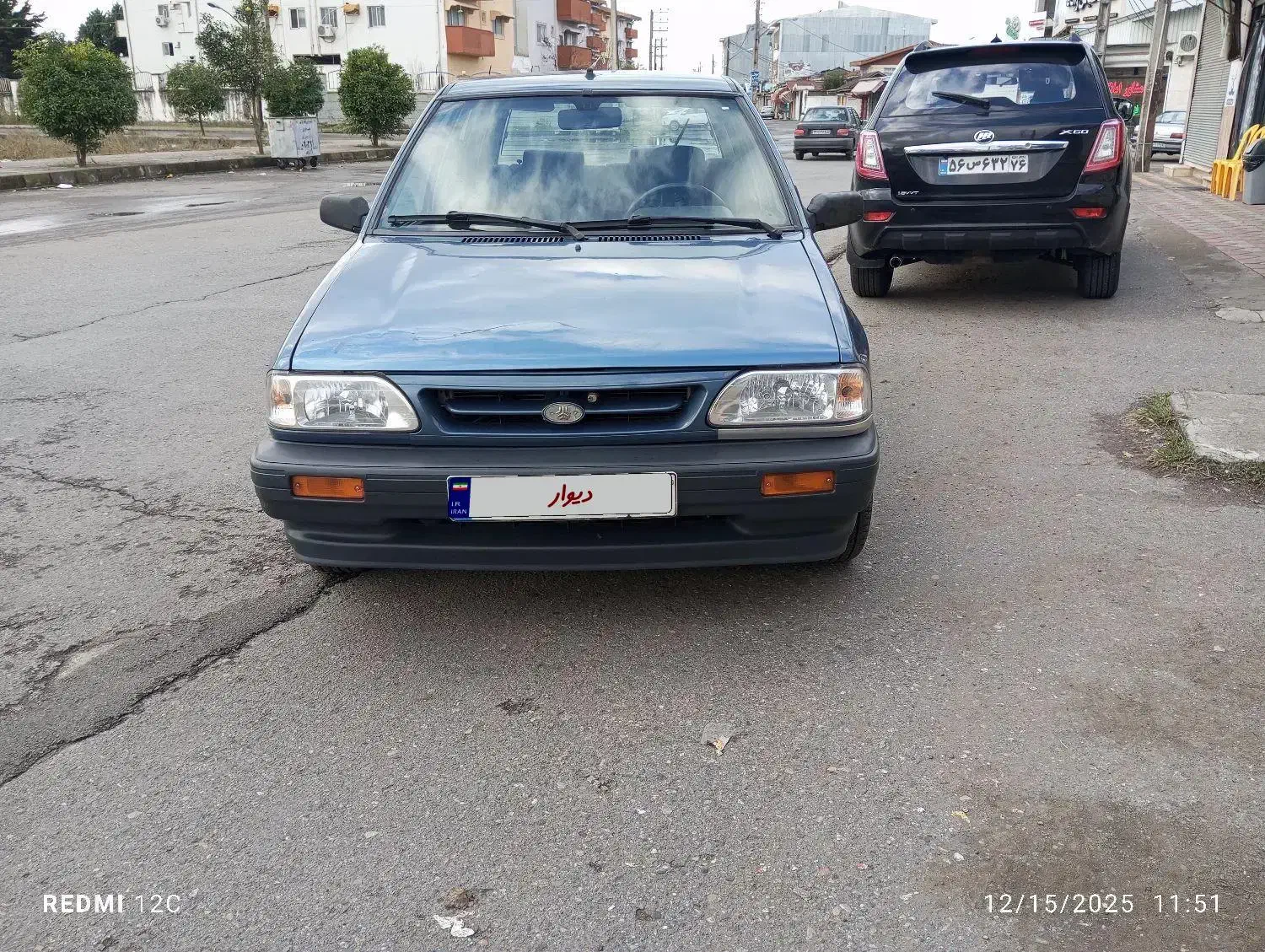 پراید هاچبک بیرنگ|خودرو سواری و وانت|بندر انزلی, معلم|دیوار