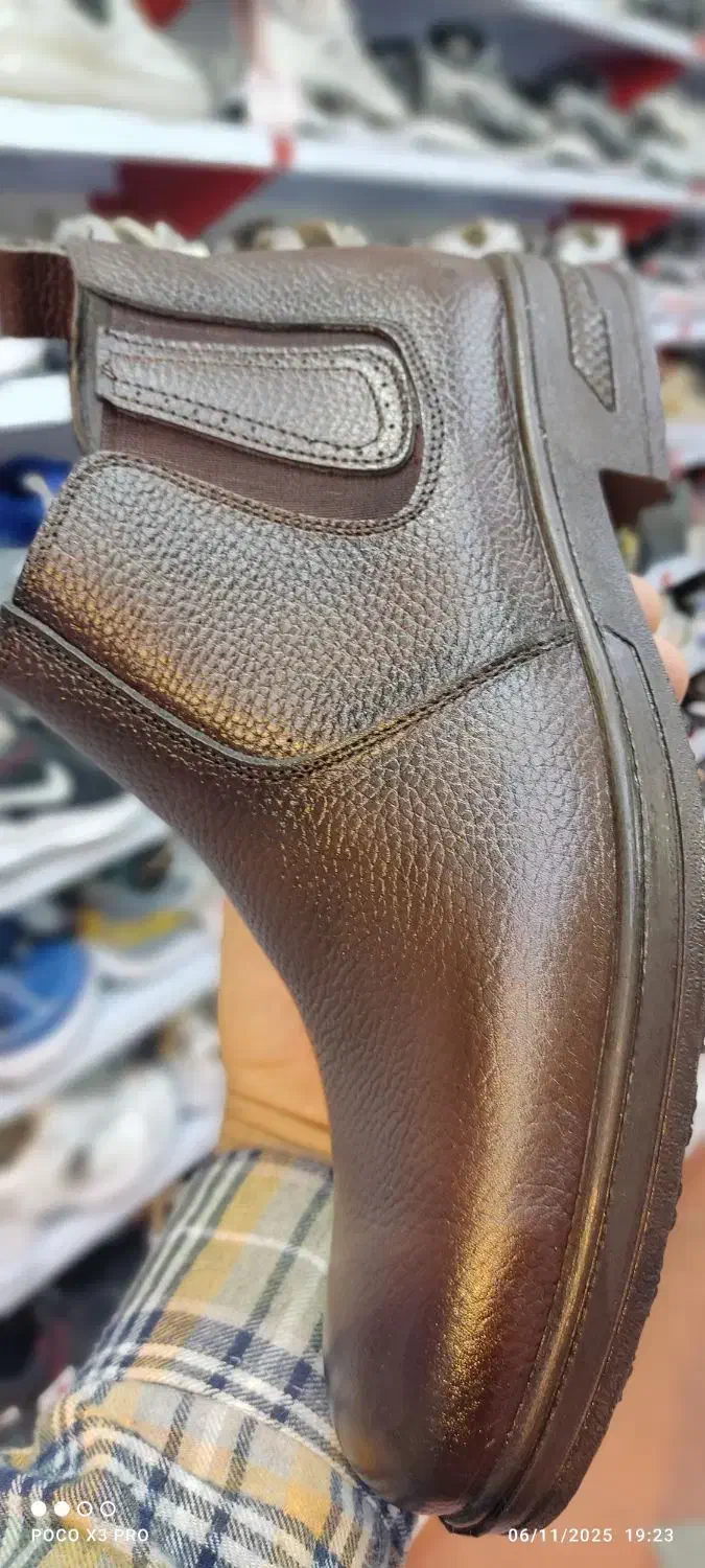 نیم بوت تمام چرم طبیعی|کیف، کفش، کمربند|شهرکرد, |دیوار