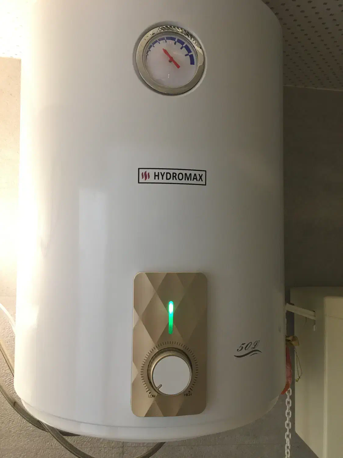 ابرمکن پنجاه لیتری در حد نو|آبگرمکن، پکیج، شوفاژ|کیش, |دیوار