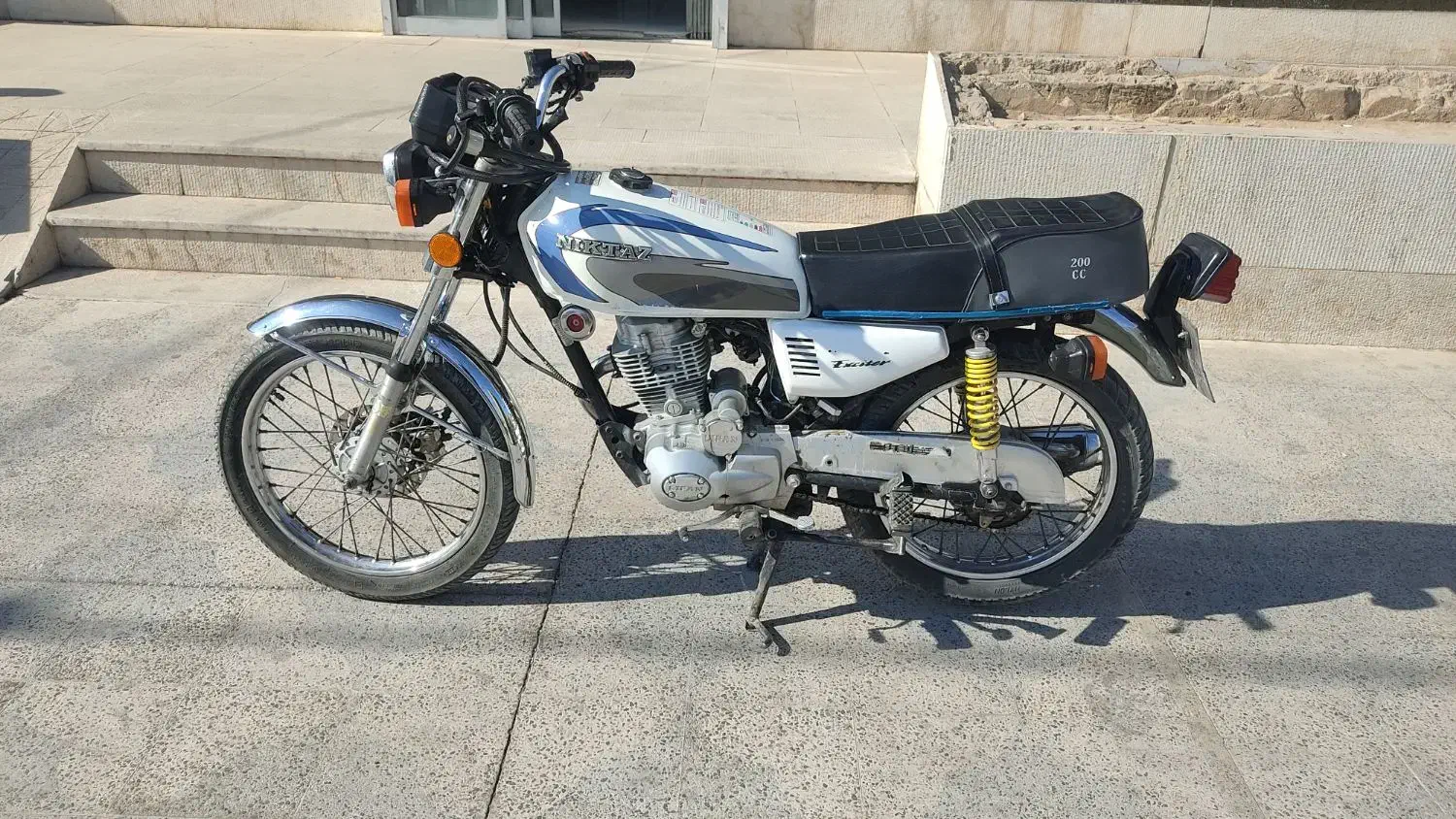 موتور نیکناز ۲۰۰ مدل ۹۵|موتورسیکلت|فسا, |دیوار