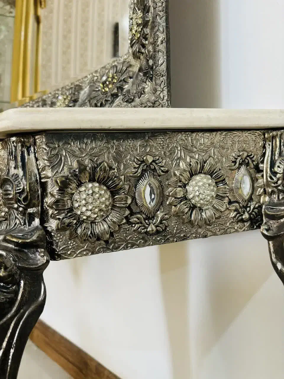 آینه برنج|مبلمان خانگی و میز عسلی|مشهد, شهید مطهری|دیوار