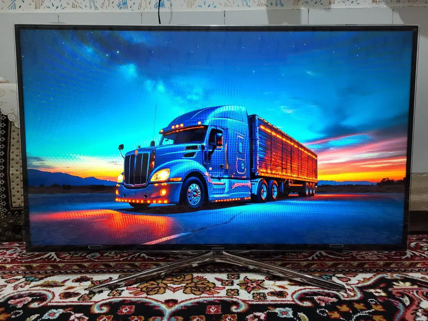 تلویزیون ۴۰ اینچ سامسونگ smart|تلویزیون و پروژکتور|اسفراین, |دیوار