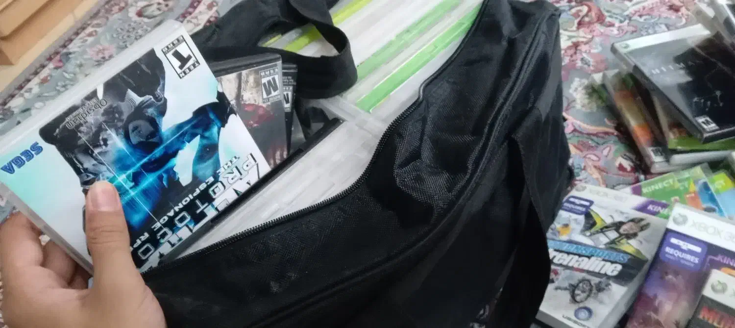 چند صد بازی ایکس باکس ۳۶۰|کنسول، بازی ویدئویی و آنلاین|تهران, شوش|دیوار