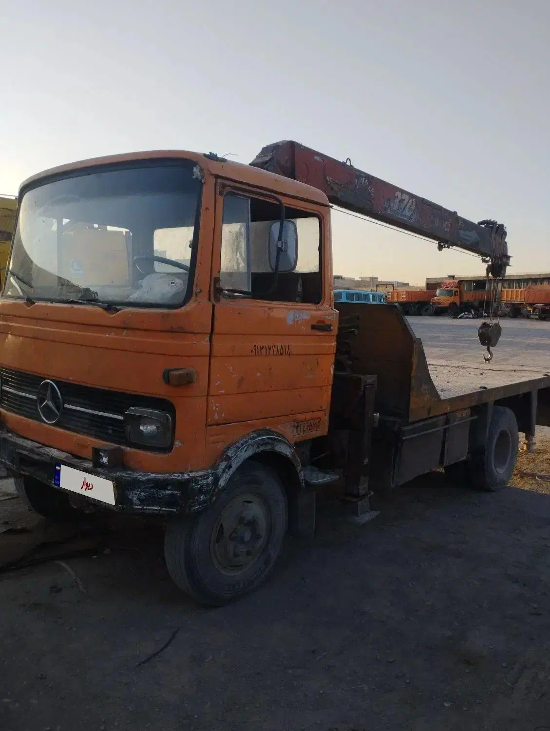 جرثقیل خاور ۶۰۸مدل ۶۱|خودرو سنگین|کوهپایه, |دیوار