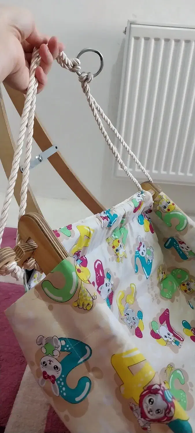 گهواره تاشو نوزاد|تخت و صندلی بچه|قزوین, |دیوار