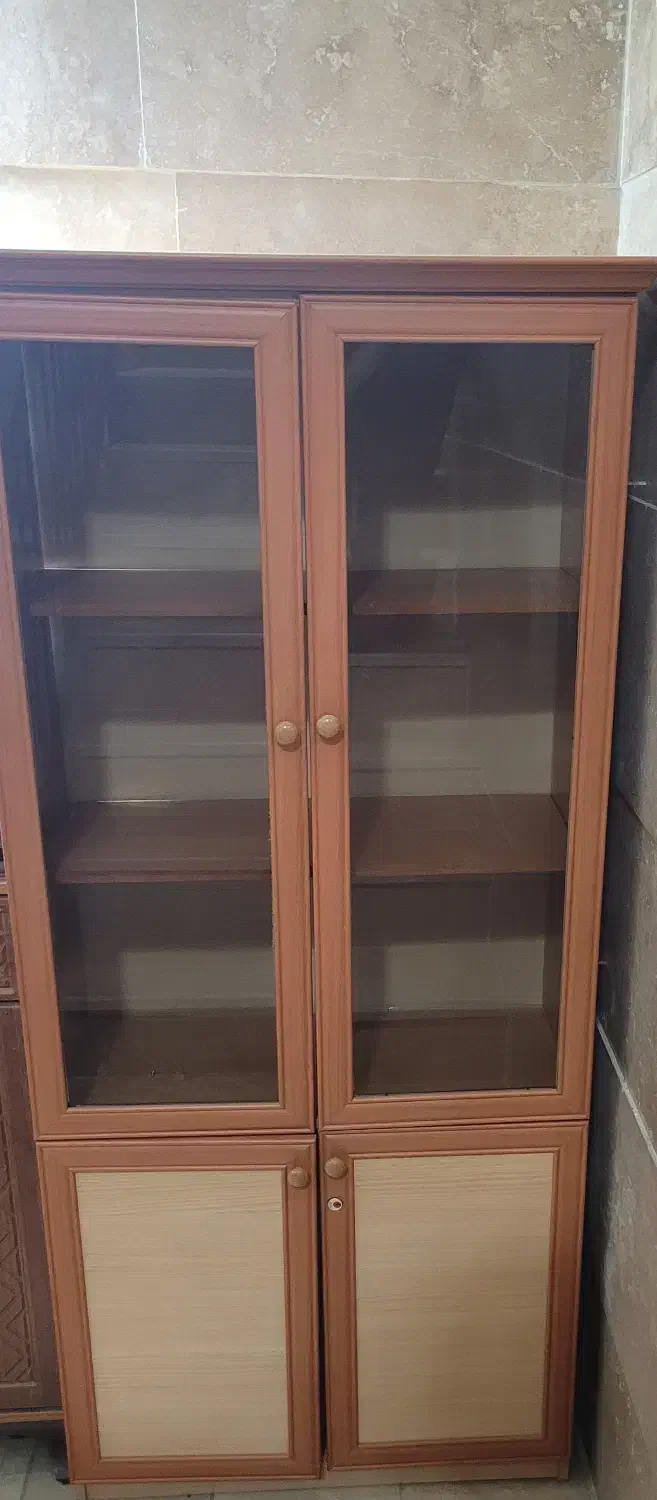 کتابخانه ام دی اف|کتابخانه، شلف، قفسه‌های دیواری|کرج, دولت‌آباد|دیوار