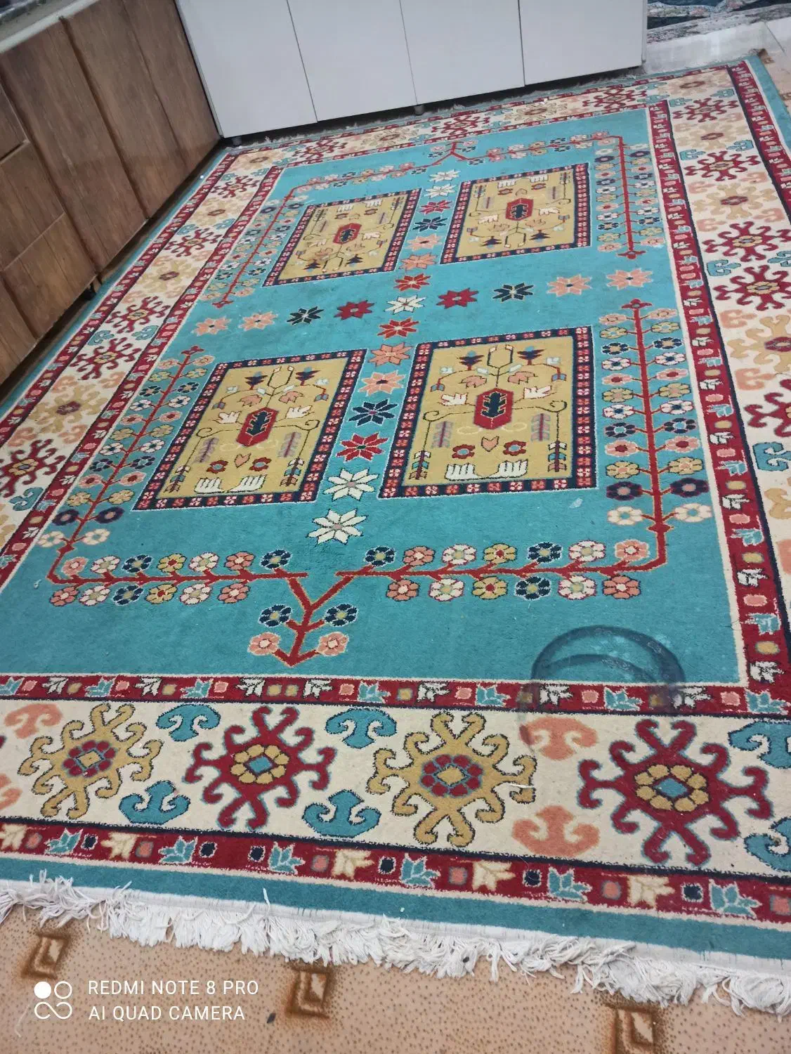 دوعدد فرش ۹ متری|فرش|رامهرمز, |دیوار