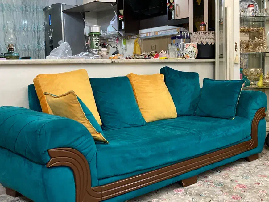 مبل راحتی 7 نفره|مبلمان خانگی و میز عسلی|رودهن, |دیوار