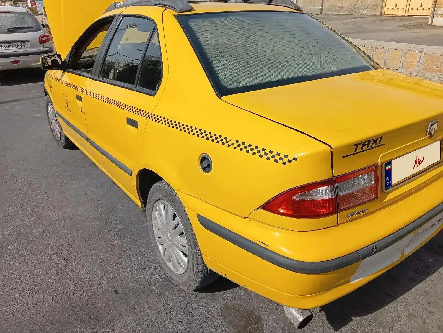 تاکسی سمند|خودرو سواری و وانت|شیراز, قلعه نو|دیوار