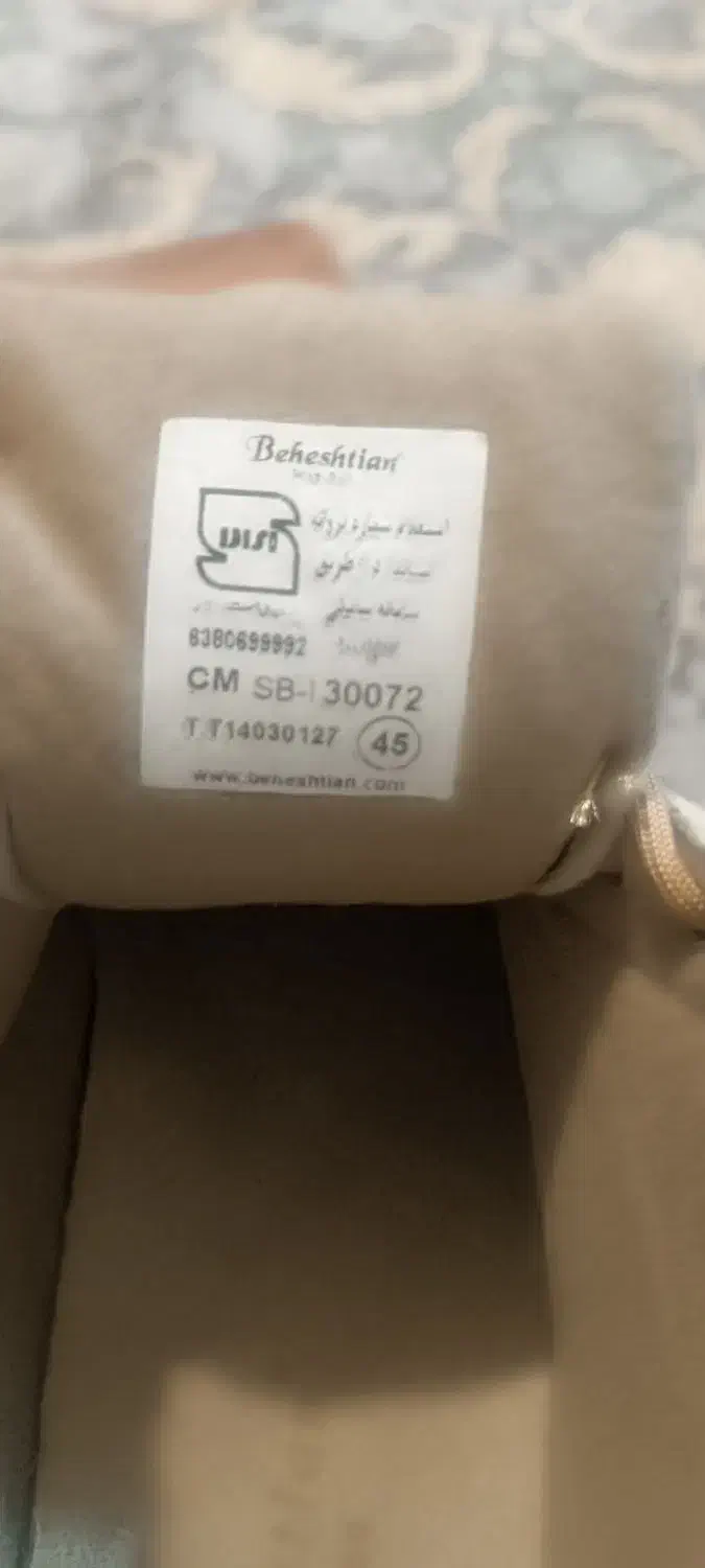 کفش ایمنی|کیف، کفش، کمربند|شاهین‌شهر, خبرنگار|دیوار