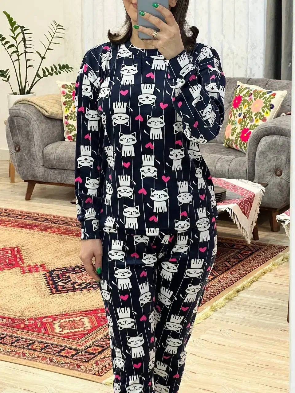 ست مخمل خارجی زنانه و بچه گانه|لباس|قرچک, زیبا شهر|دیوار