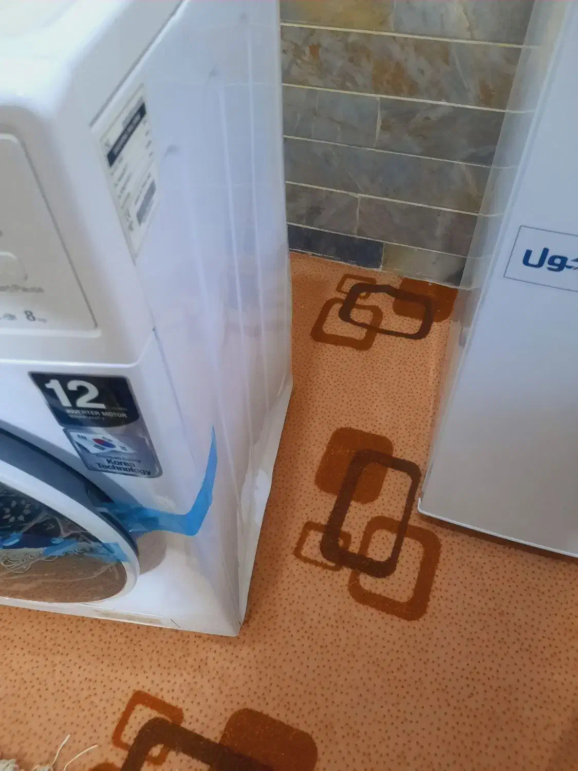 ماشین لباس شویی ۸ کیلو دوو خارجی|ماشین لباسشویی و خشککن لباس|آزادشهر, |دیوار