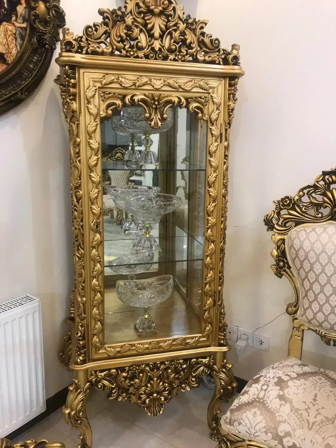 بوفه|بوفه، ویترین، کنسول|فردیس, شهرک راه آهن|دیوار