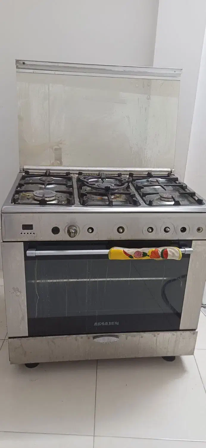 گاز فر دار تمام استیل|اجاق گاز و لوازم برقی پختوپز|مشهد, نوید|دیوار