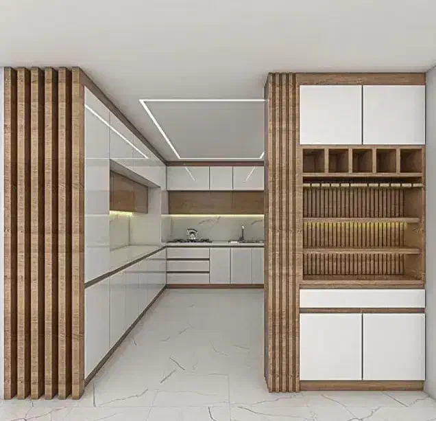 کابینت و کمد دیواری|کتابخانه، شلف، قفسههای دیواری|دورود, |دیوار