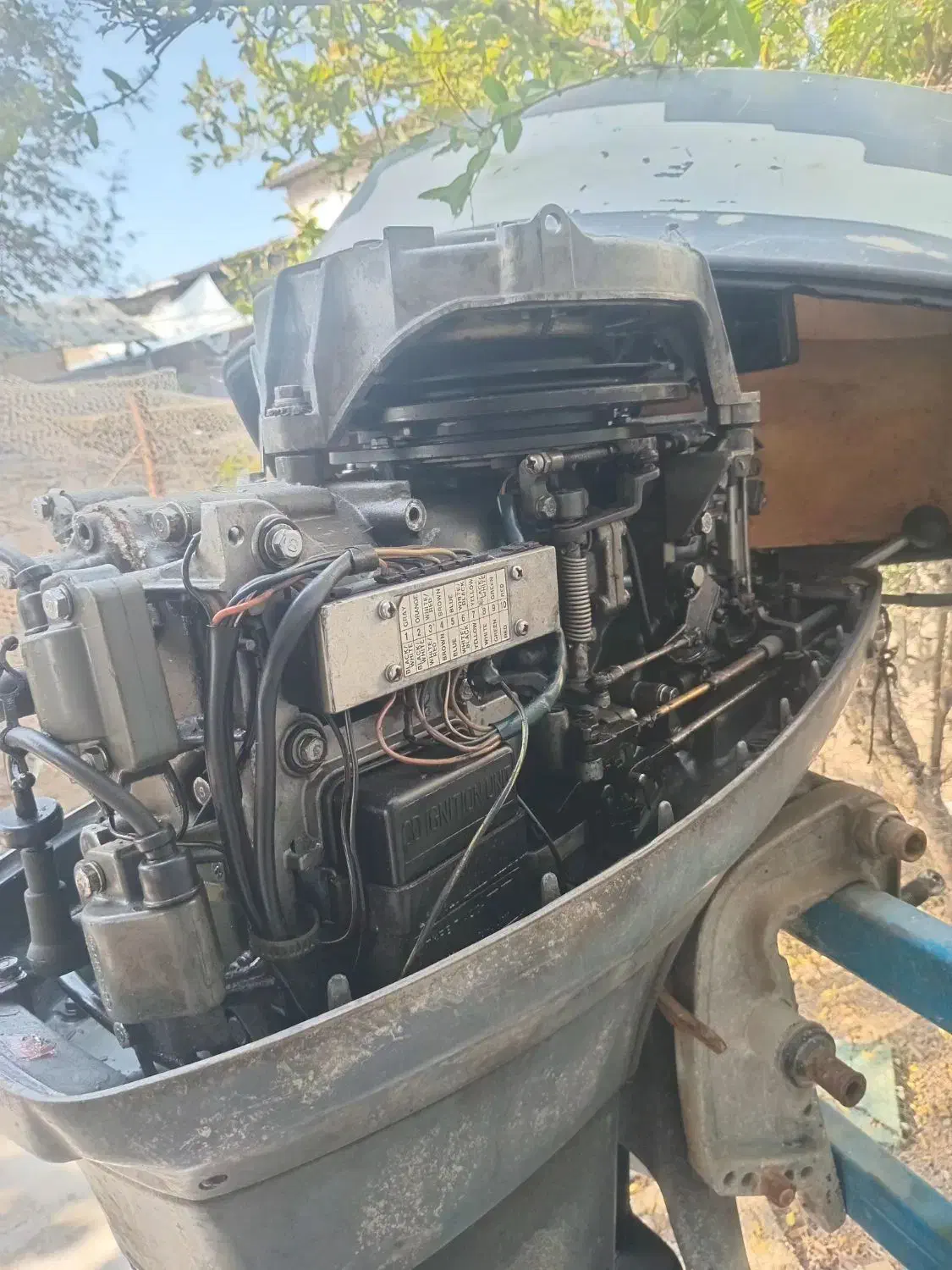 موتور قایق۵۵ دوسیندر یاماها|قایق و سایر وسایل نقلیه|بهشهر, |دیوار