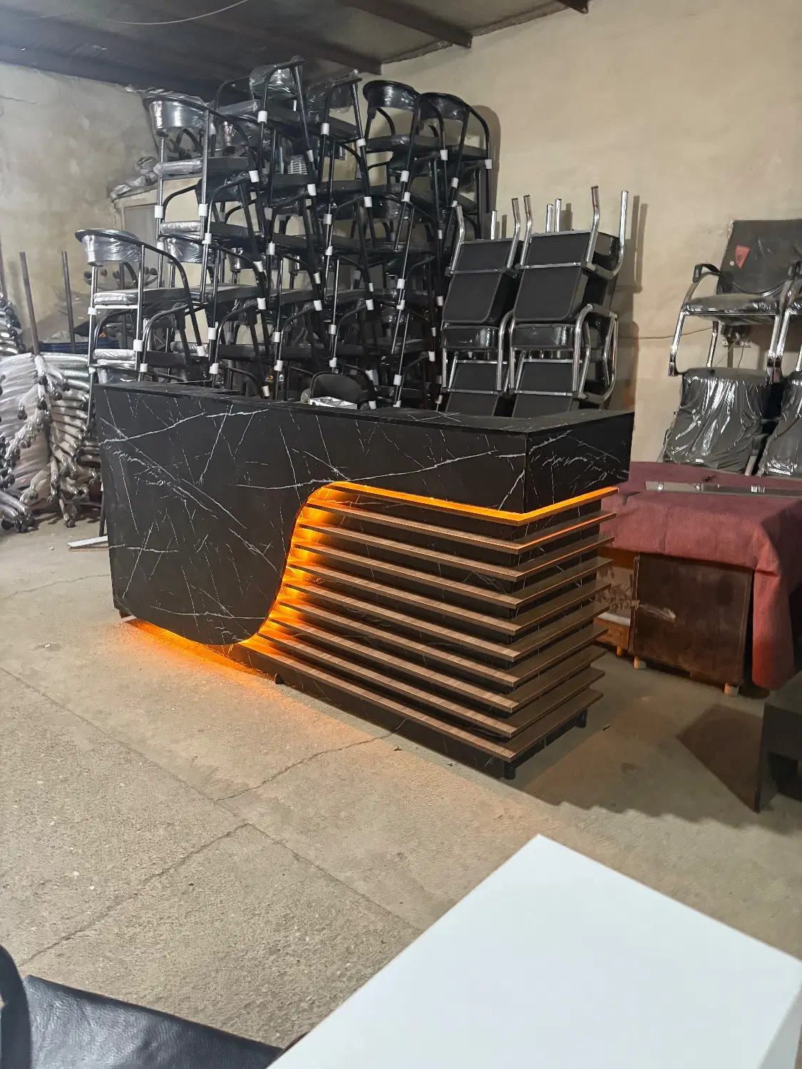 میز کارمندی الدار کانتر صدفی صندلی Fx76879|دفتر کار|تهران, علم و صنعت|دیوار