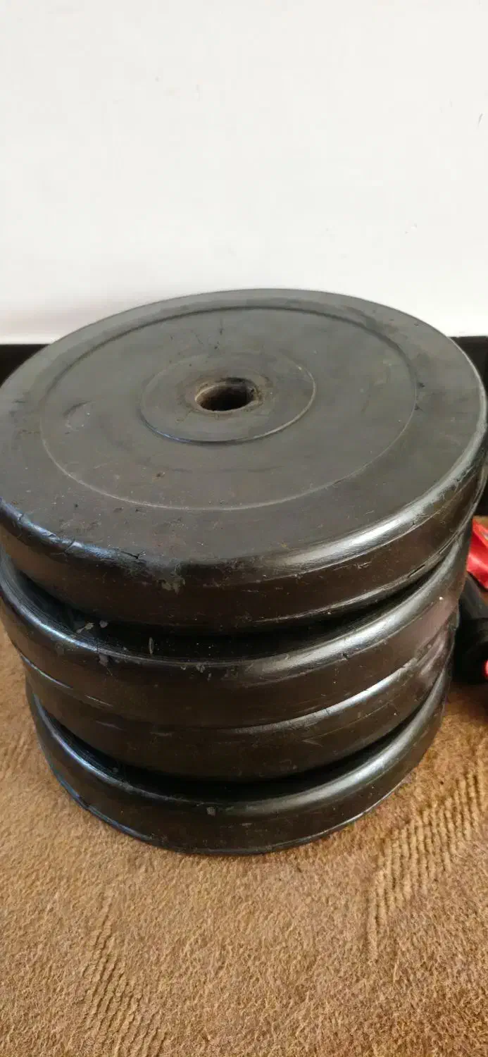 صحفه هالتر بدنسازی باشگاهی و خانگی|تجهیزات ورزشی|گرمی, |دیوار