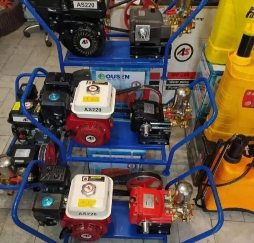 سمپاش فرغونی زنبه ای ۵۵ بار شالتون سرامیکی سفارشی|ماشین‌آلات صنعتی|تهران, دستغیب|دیوار