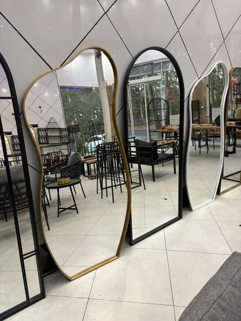 آینه قدی آینه ایستاده آینه آرایشگاه آینه باشگاه|آینه|رامجین, |دیوار