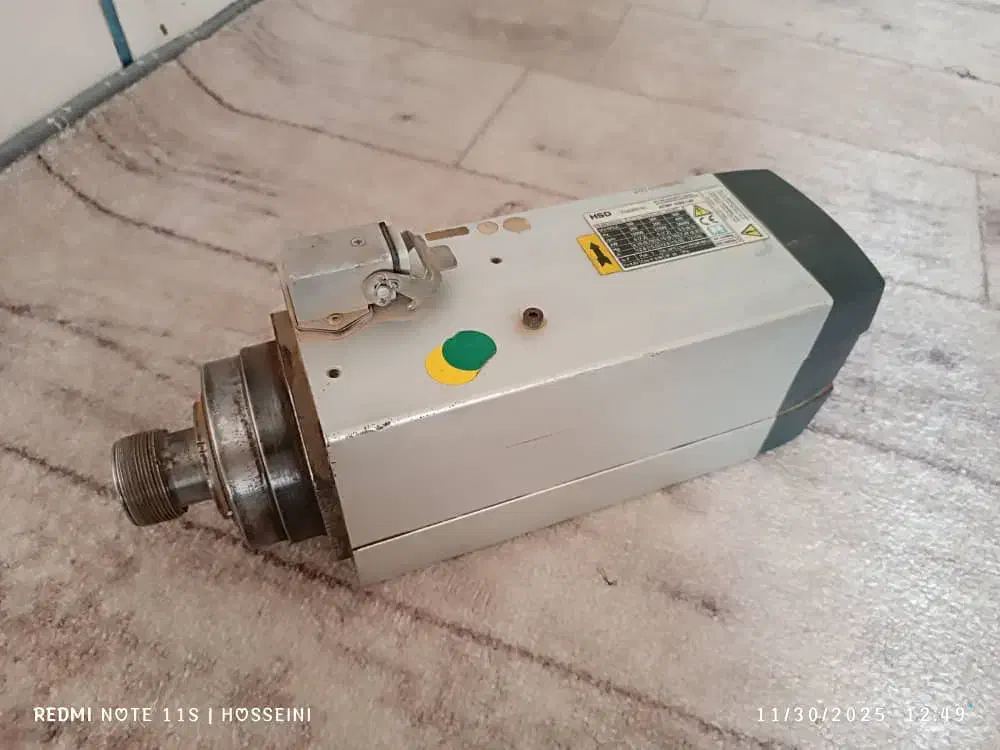 اسپیندل سی ان سی cnc ایتالیا hsd|ماشینآلات صنعتی|فلاورجان, |دیوار