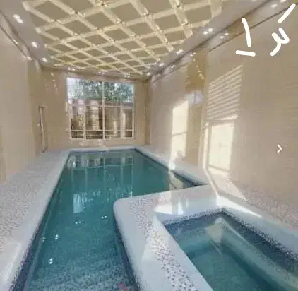 باغ وویلا شاهنامه استخر داخل جکوزی سونا آب گرم|اجارهٔ کوتاهمدت ویلا و باغ|مشهد, دهشک|دیوار