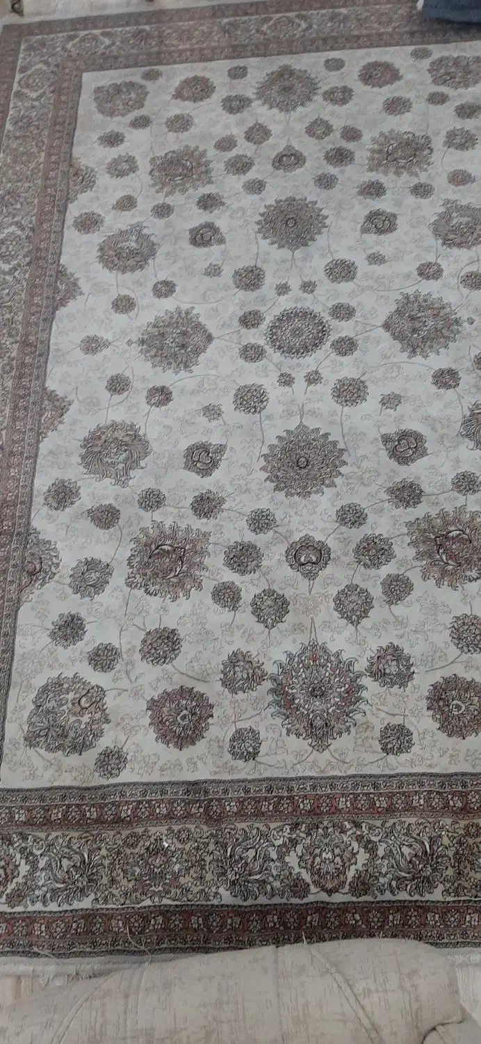 یک جفت فرش ماشینی ۷۰۰شانه طرح ماهی|فرش|میانه, |دیوار