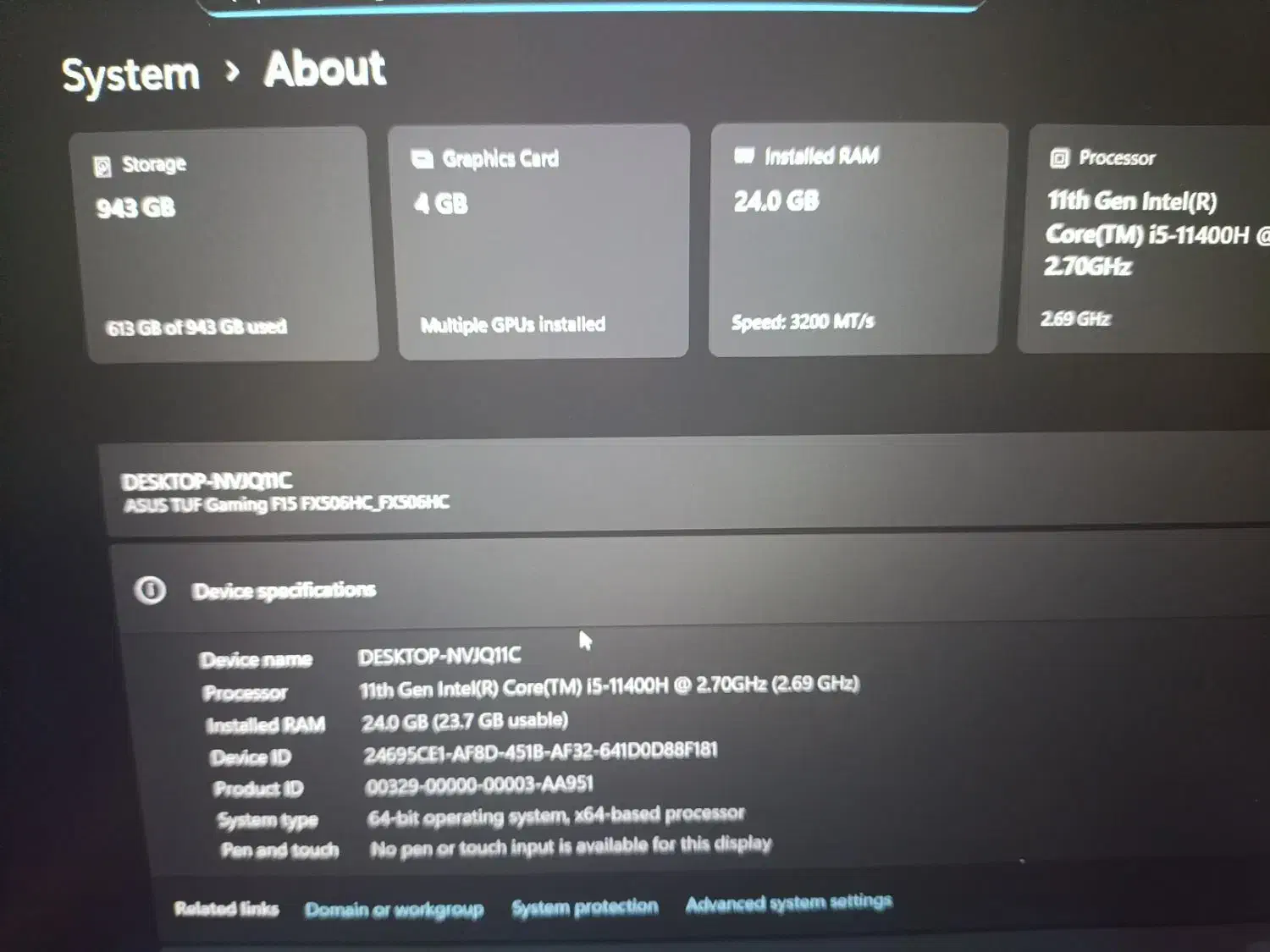 system gaming asus tuf|رایانه همراه|کرج, کوی مدرس|دیوار