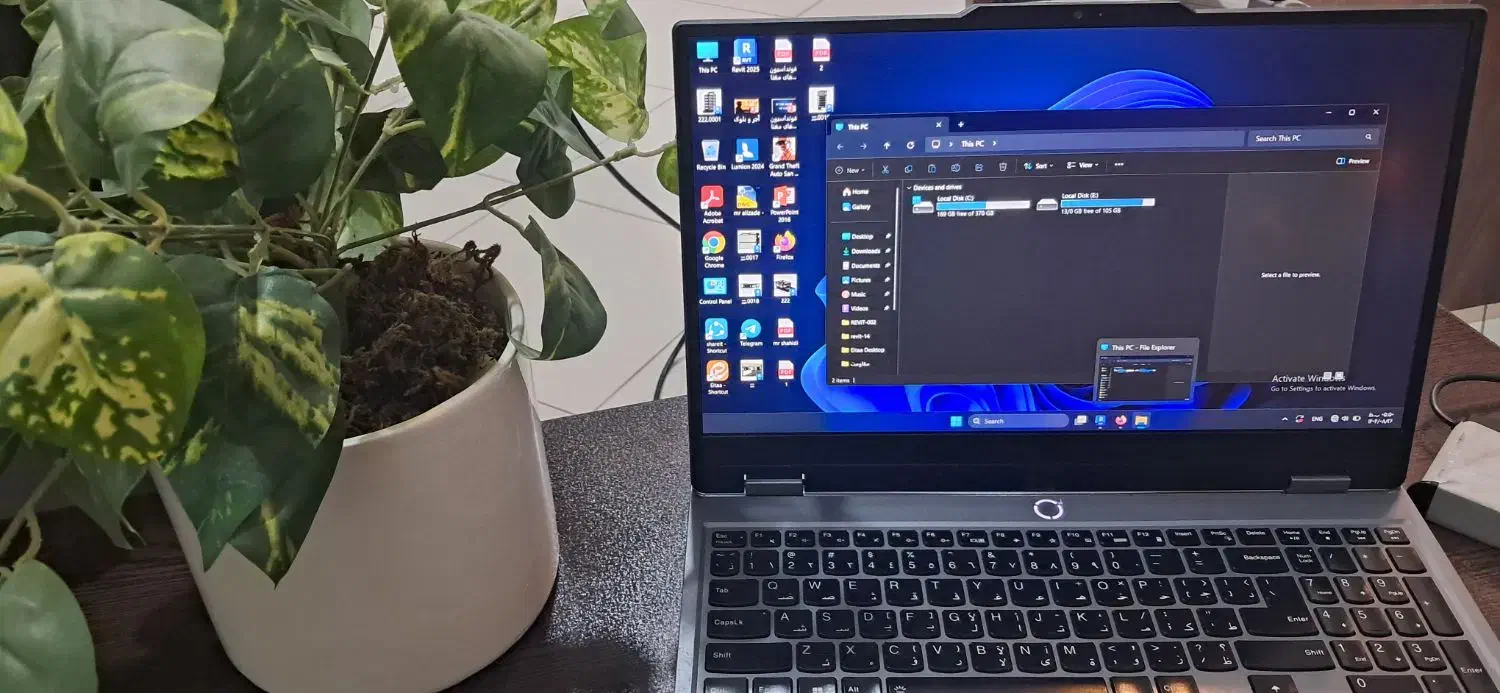 لنوو log 15IEX9 i7 13|رایانه همراه|اصفهان, گلزار|دیوار