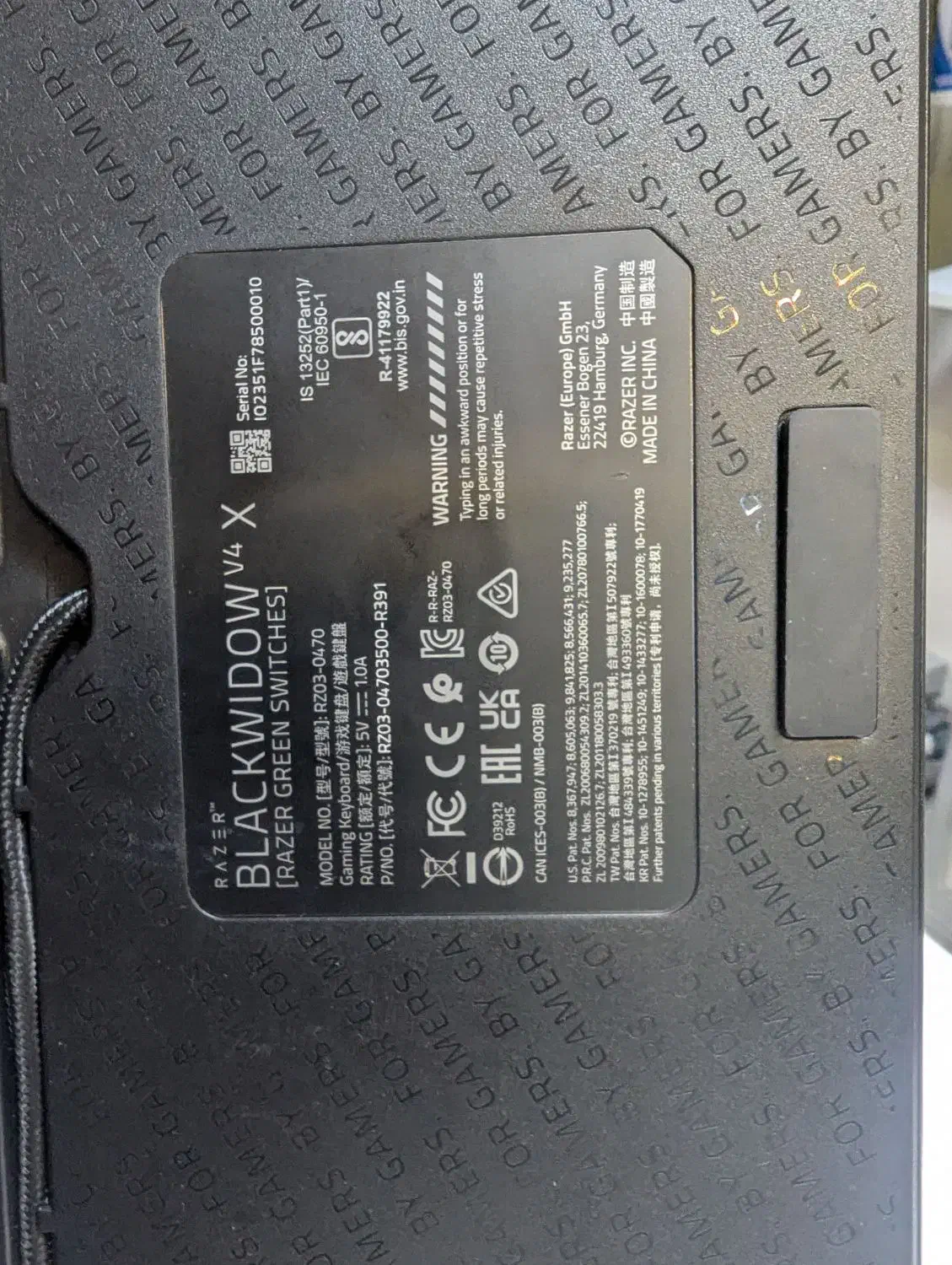 کیبورد گیمینگ ریزر|قطعات و لوازم جانبی رایانه|اسلام‌شهر, زرافشان|دیوار