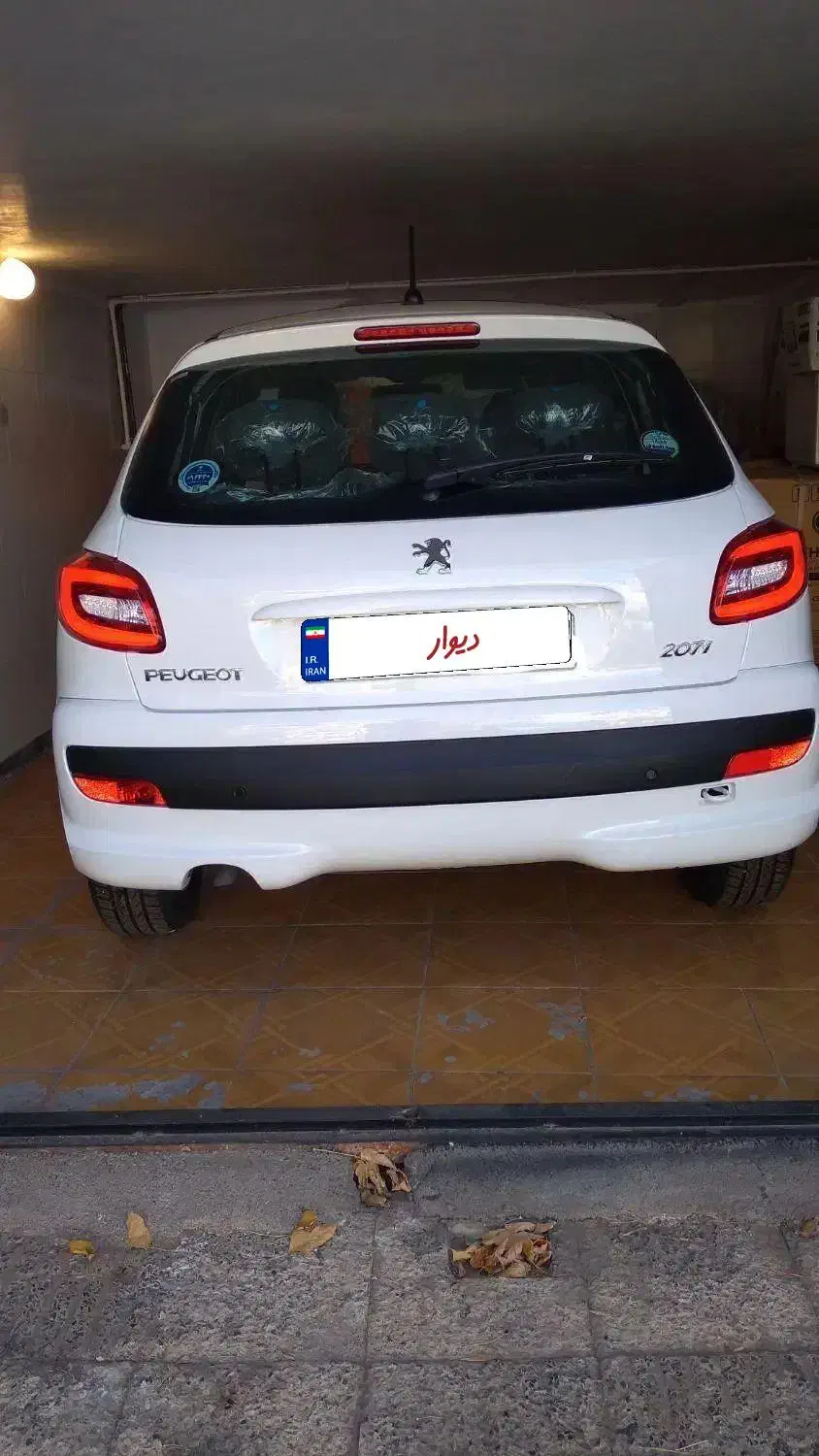 207i TU5P دنده ای پانوراماسقف شیشه ای صفر کیلومتر|خودرو سواری و وانت|مرند, |دیوار