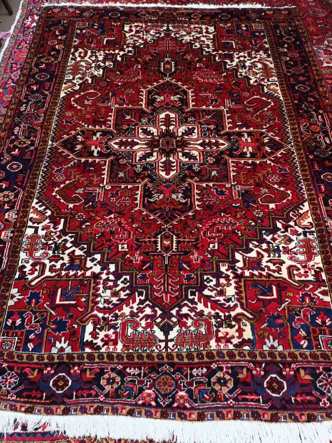 فرش دستباف ۹ متری مهربان|فرش|تبریز, |دیوار