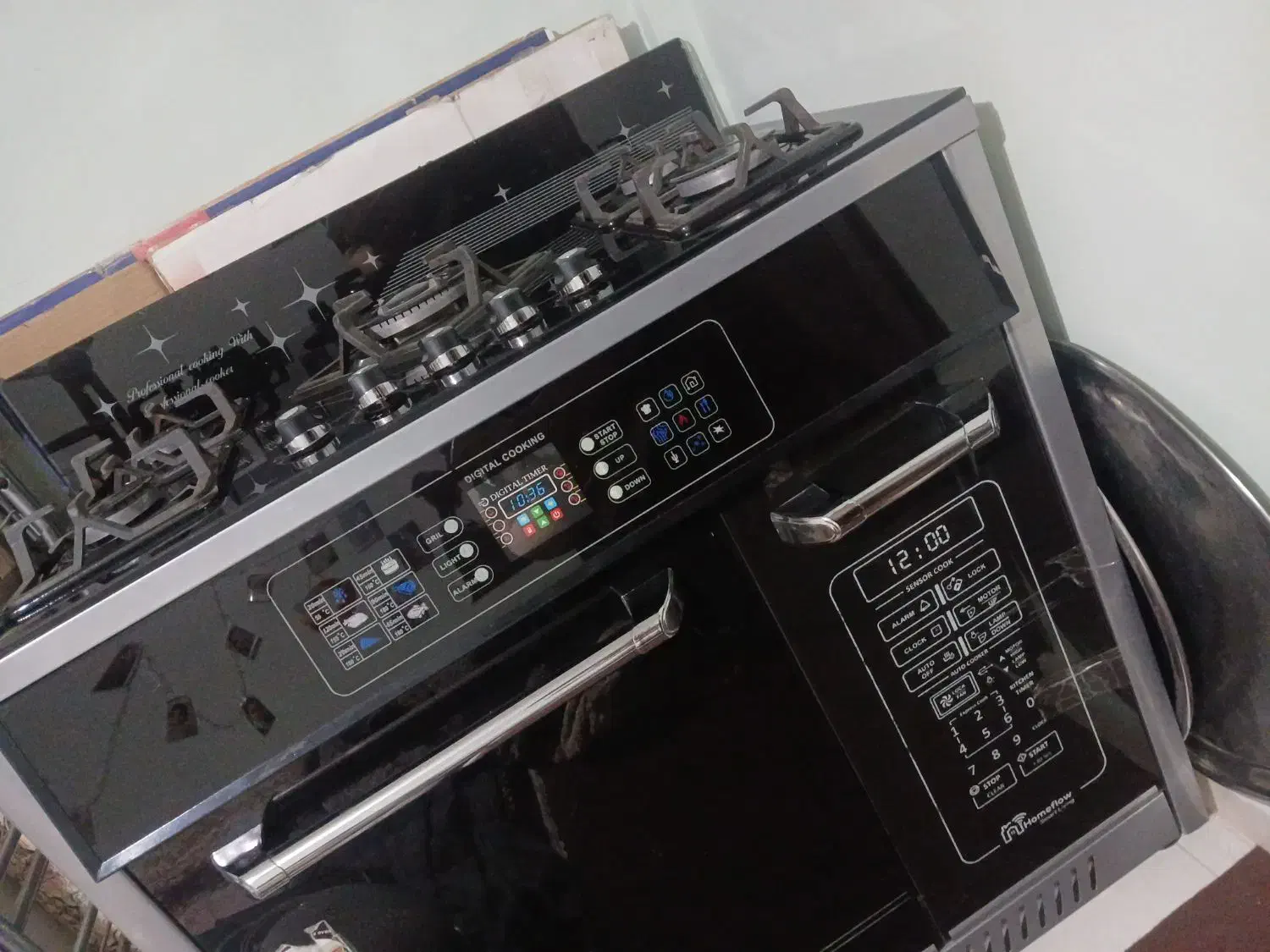 اجاق گاز شیشه ایی|اجاق گاز و لوازم برقی پختوپز|کرمانشاه, |دیوار