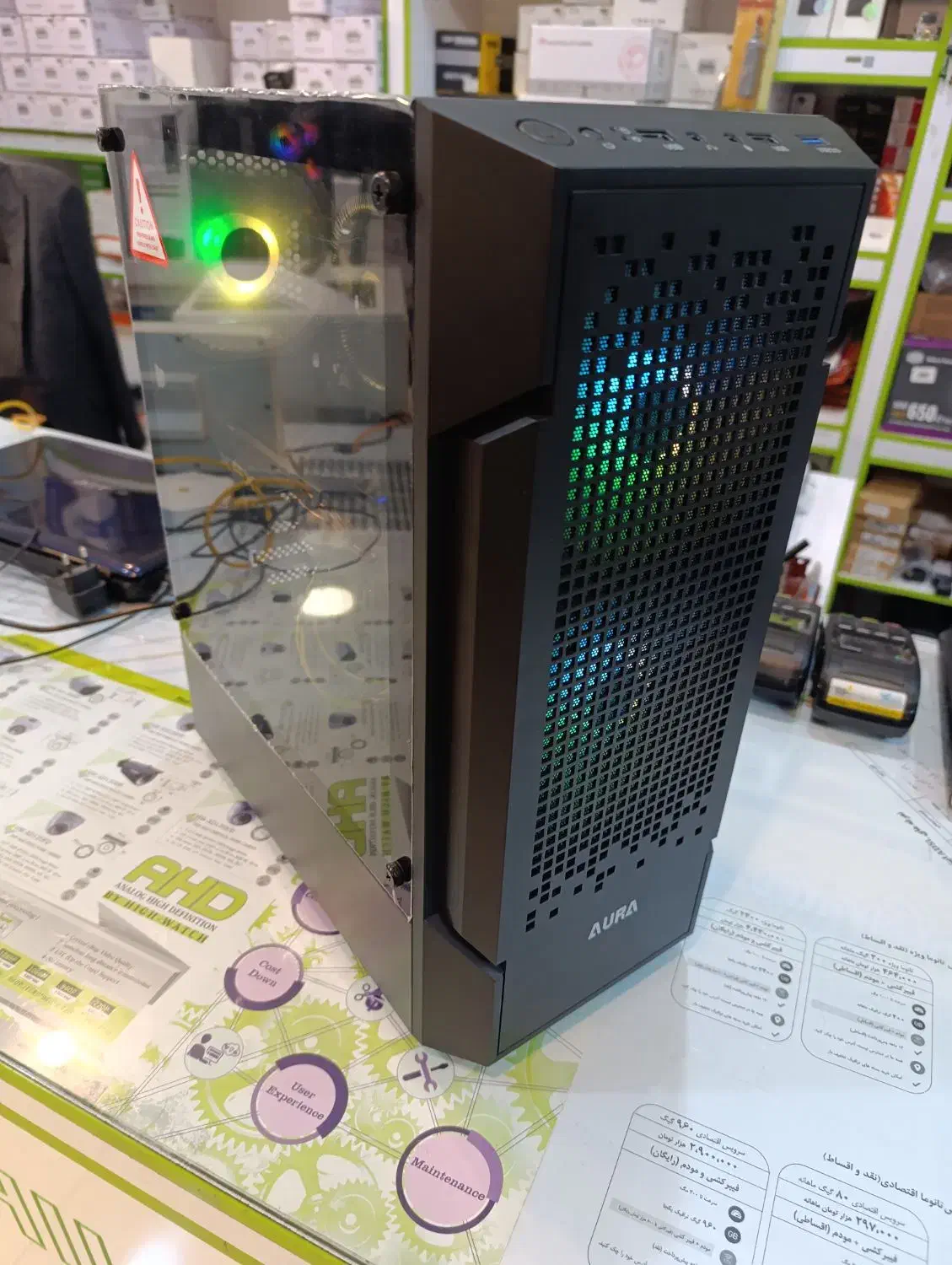 کامپیوتر گیمینگ و فنی مهندسی آماده به کار|رایانه رومیزی|مشگین شهر, |دیوار