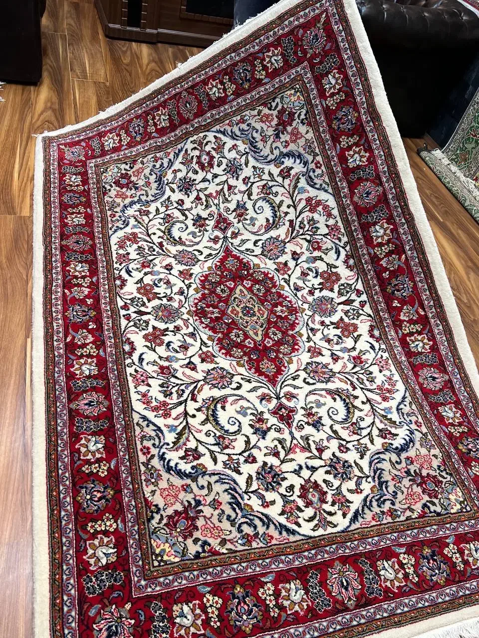 یک تخته قالیچه ۳ متری ساروق ریز بافت|فرش|تهران, بازار|دیوار