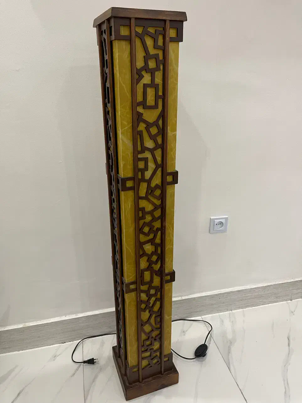 آباژورچوبی|چراغ خواب و آباژور|زنجان, |دیوار