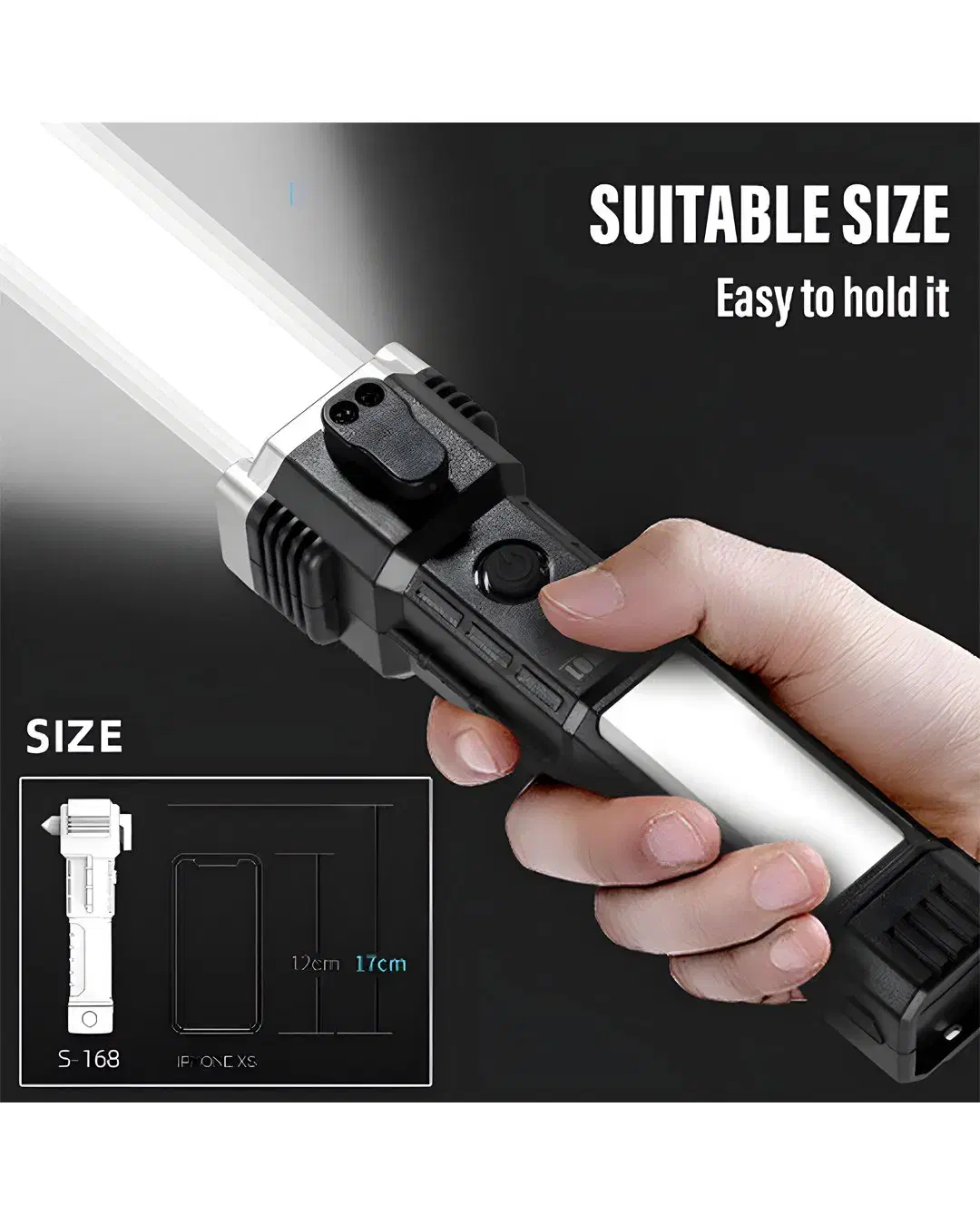 چراغ قوه دستی ۸کاره|کوهنوردی و کمپینگ|تبریز, |دیوار