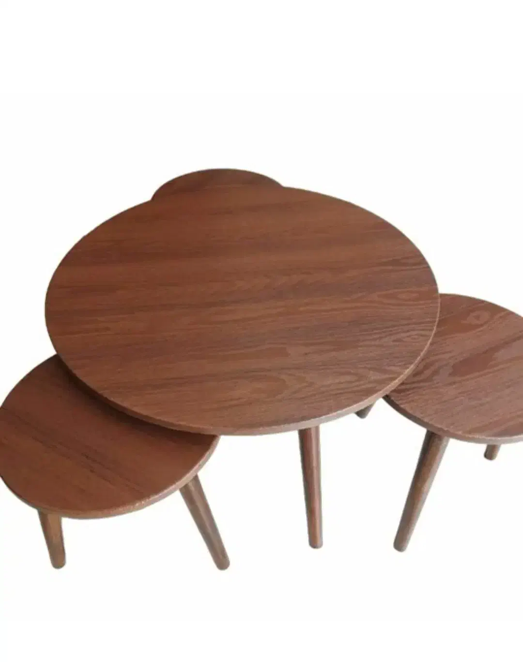 میز عسلی گرد چوبی|مبلمان خانگی و میز عسلی|بیرجند, |دیوار