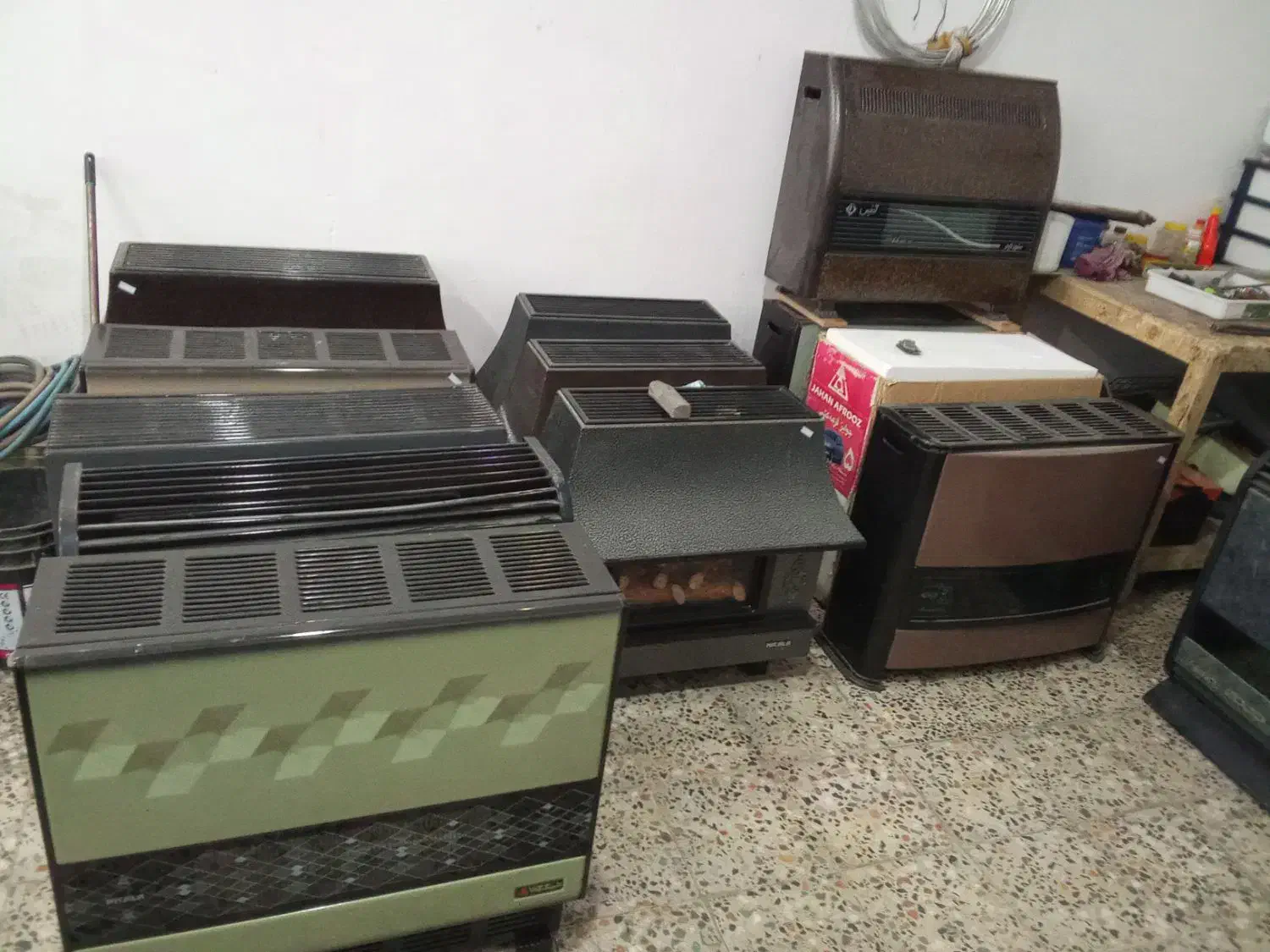 بخاری گازی|بخاری، هیتر، شومینه|شهرکرد, |دیوار