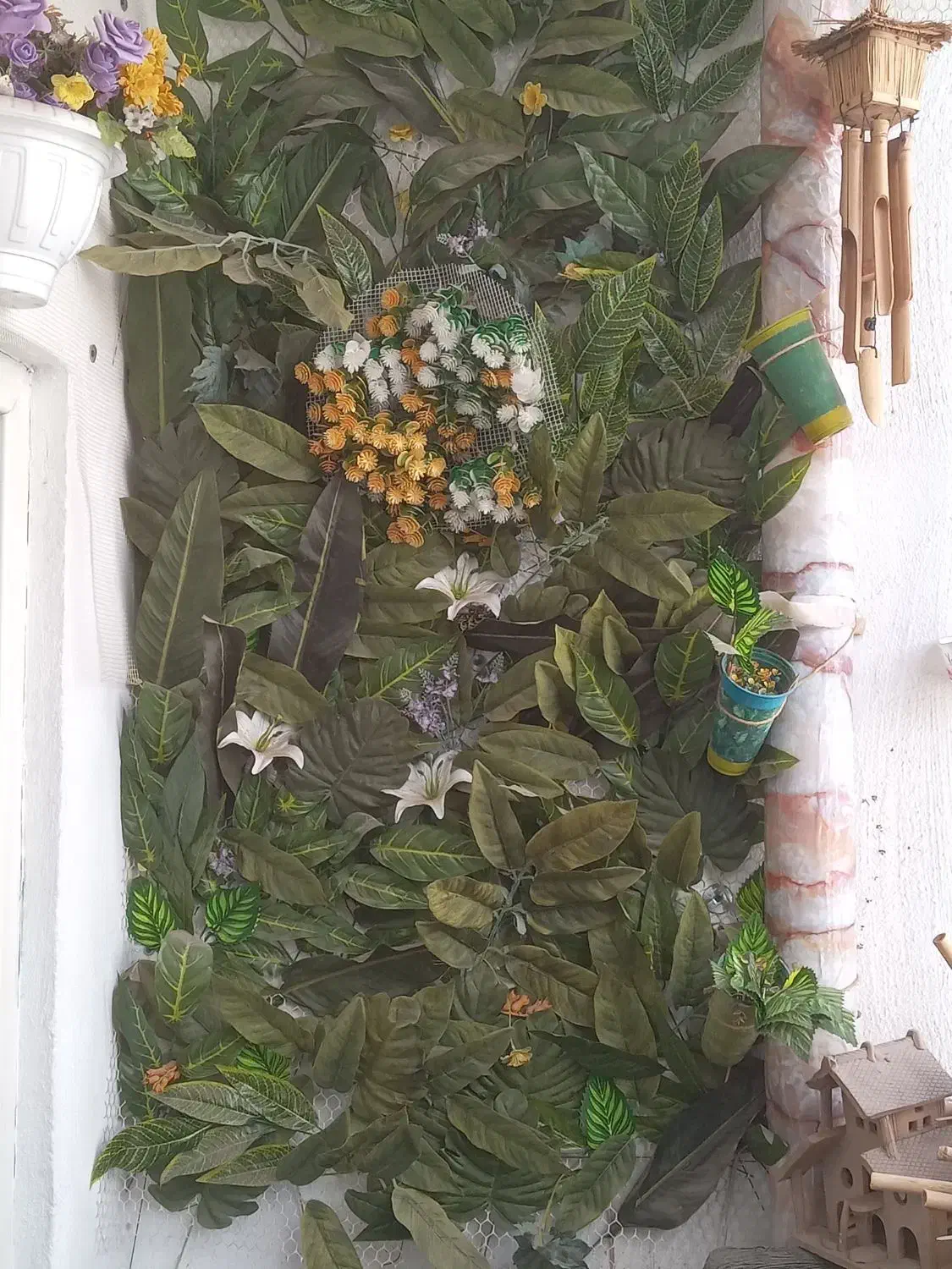 شاخه برگهای مصنوعی|گل مصنوعی|پردیس, فاز ۶|دیوار