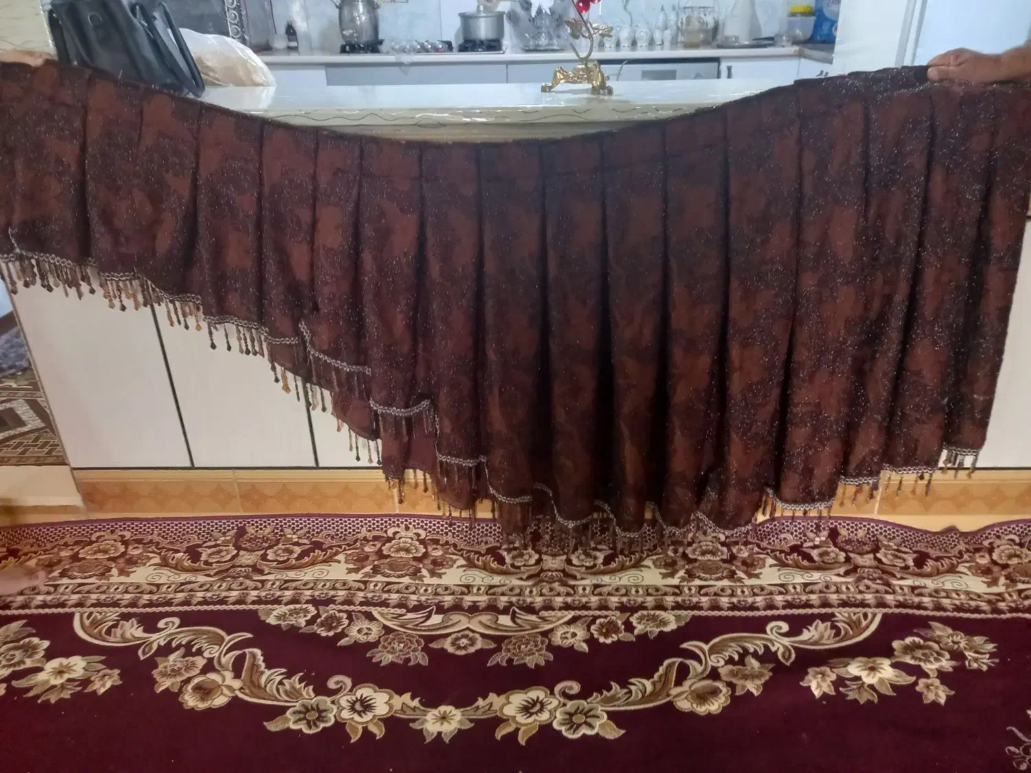 یالان|پرده، رانر، رومیزی|شیروان (لرستان), |دیوار