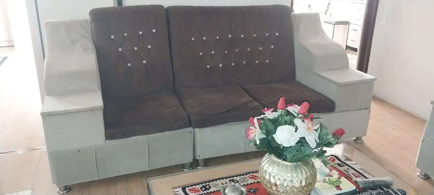 مبل 7نفره ال|مبلمان خانگی و میز عسلی|آستارا, |دیوار