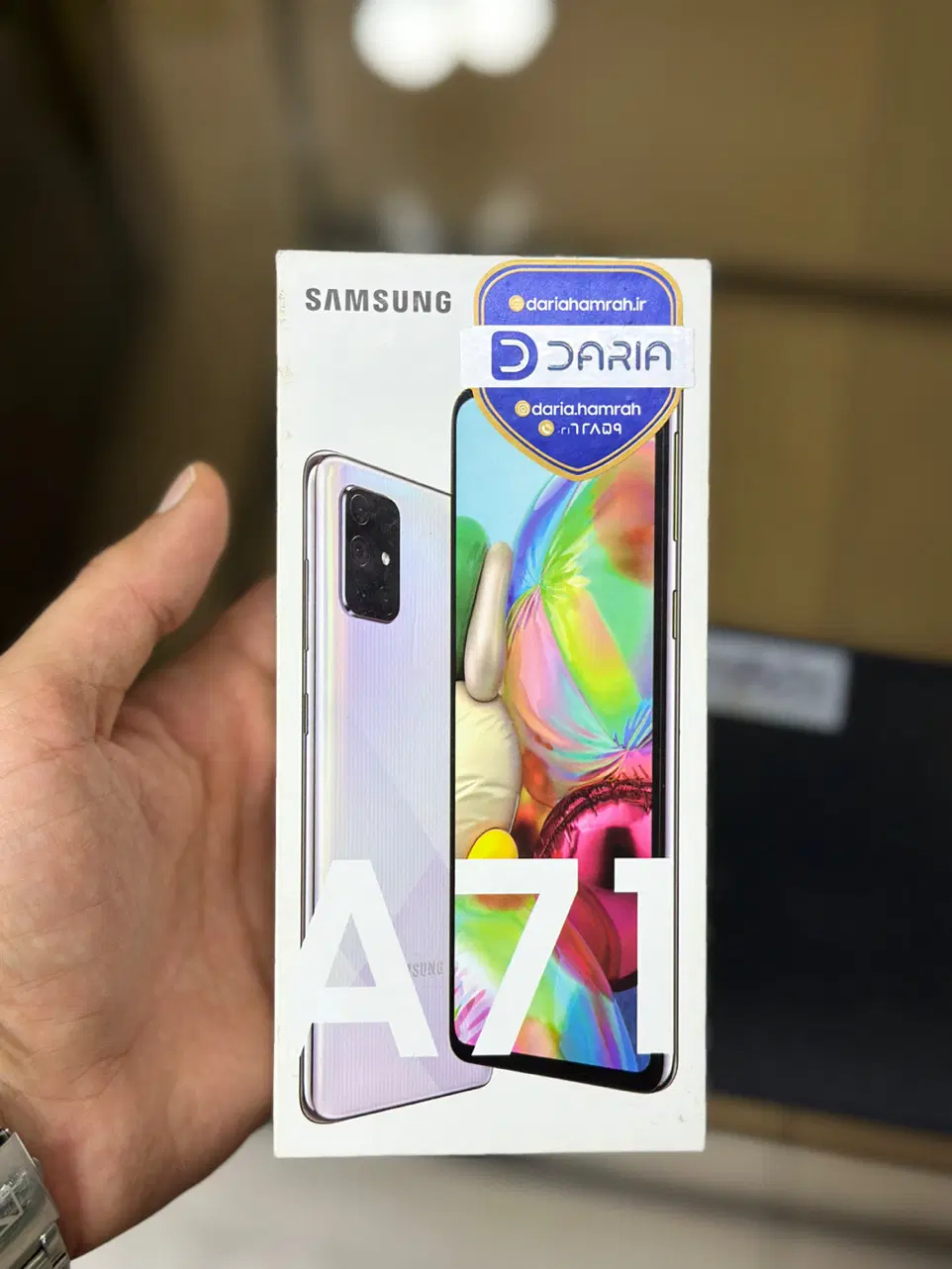 SAMSUNG A71 128 RAM8|موبایل|نقده, |دیوار