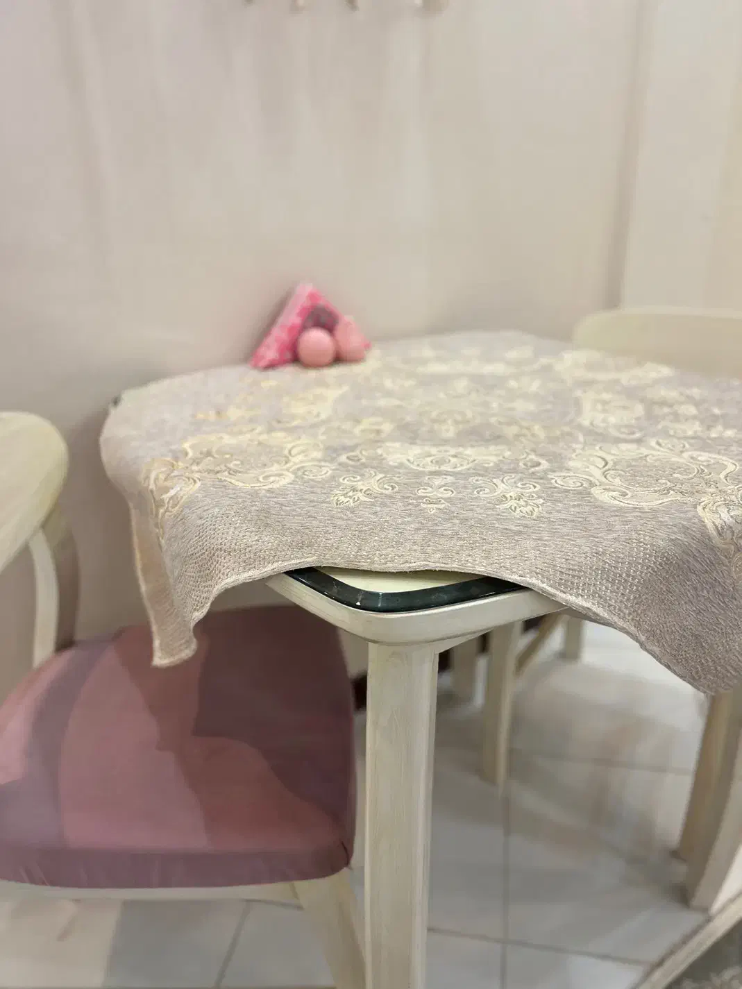 میزناهارخوری۲نفره در حد نو|میز و صندلی غذاخوری|طرقبه, |دیوار