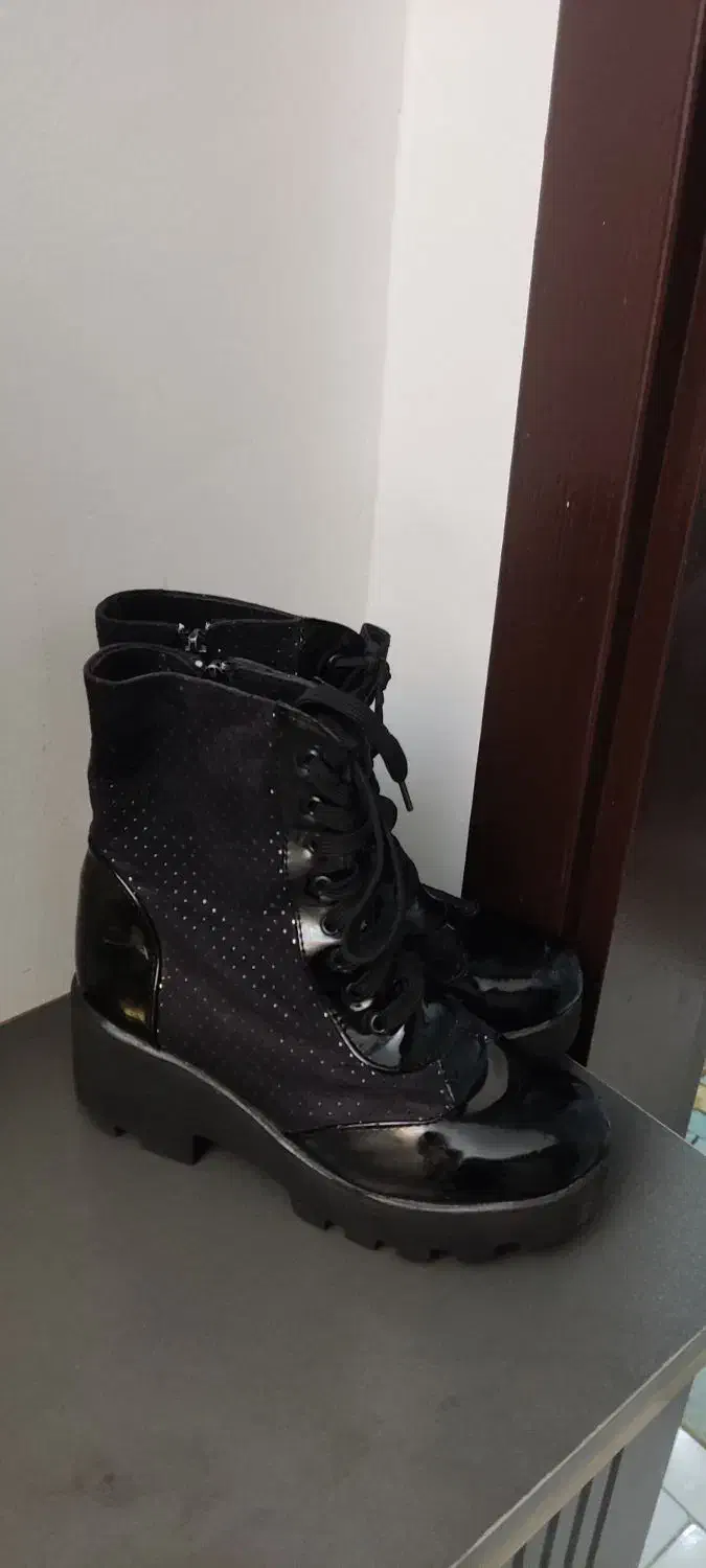 چکمه بوت زنانه دخترانه سایز ۳۷ درحد نو مارک|کیف، کفش، کمربند|پردیس, فاز ۱۱|دیوار