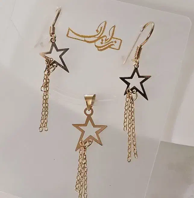 نیمست طلا برگی 1گرم|جواهرات|ساوه, |دیوار