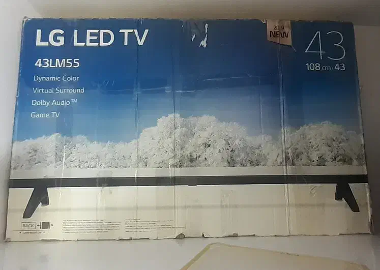 تلویزیون LG 43 مدلLM5500|تلویزیون و پروژکتور|پارس‌آباد, |دیوار