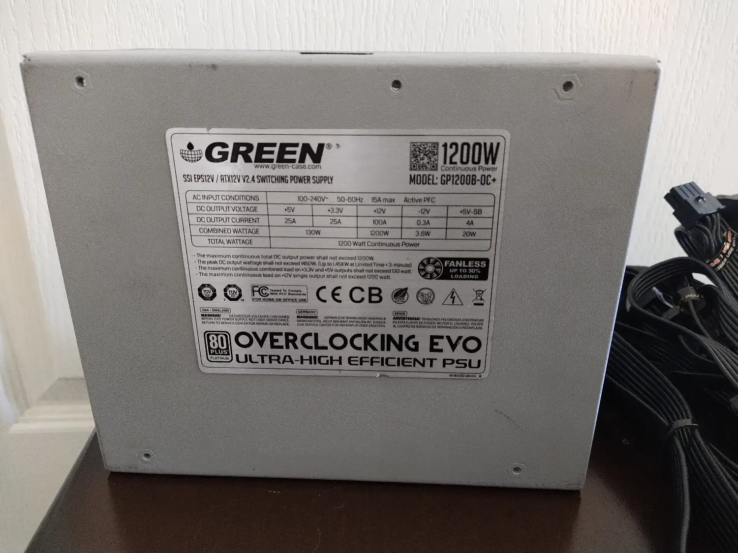 پاور GREEN 1200W PLATINUM|قطعات و لوازم جانبی رایانه|تهران, فرمانیه|دیوار